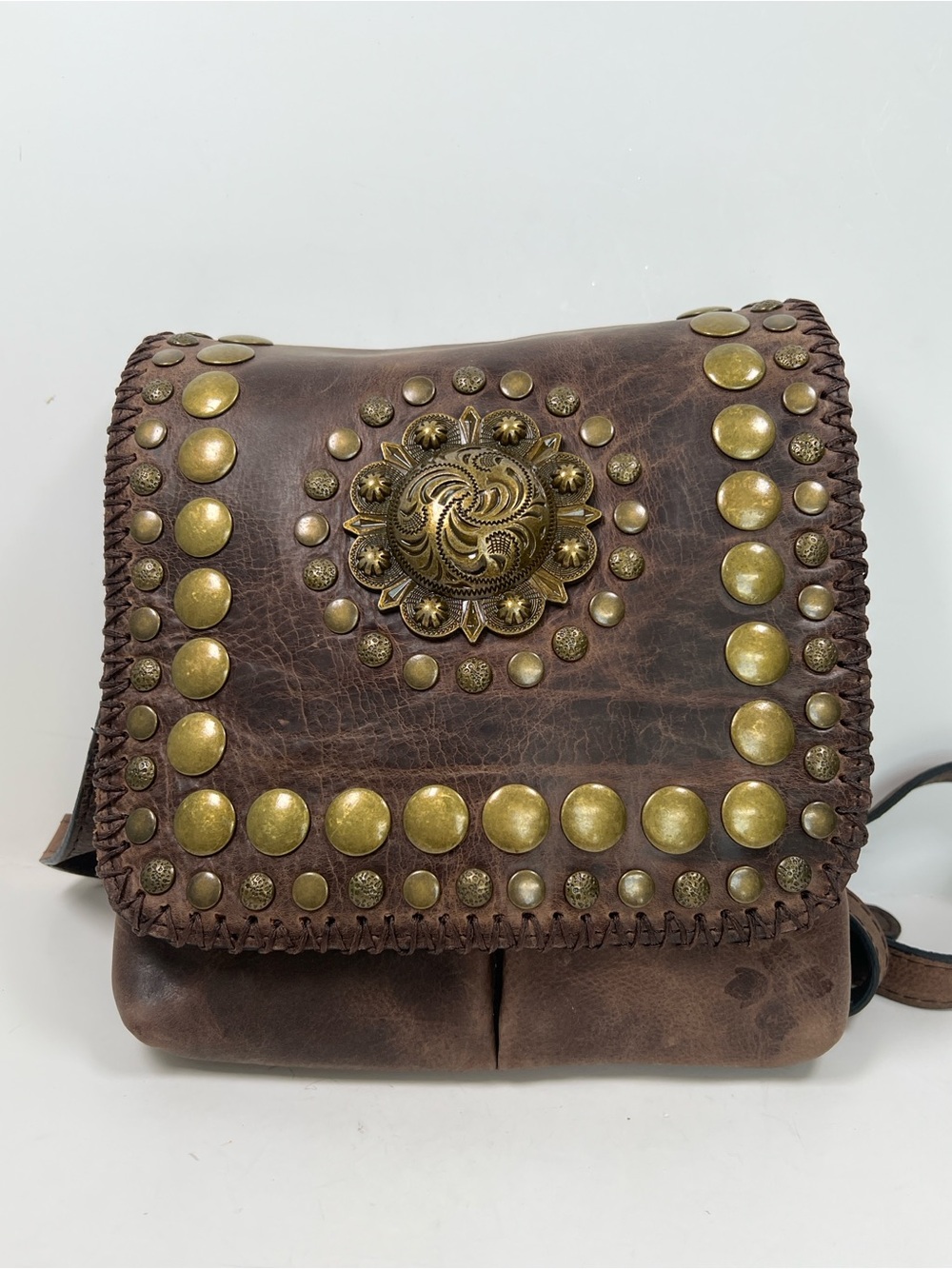 NWT! Patricia Nash Studded Sunburst Crossbody Bag